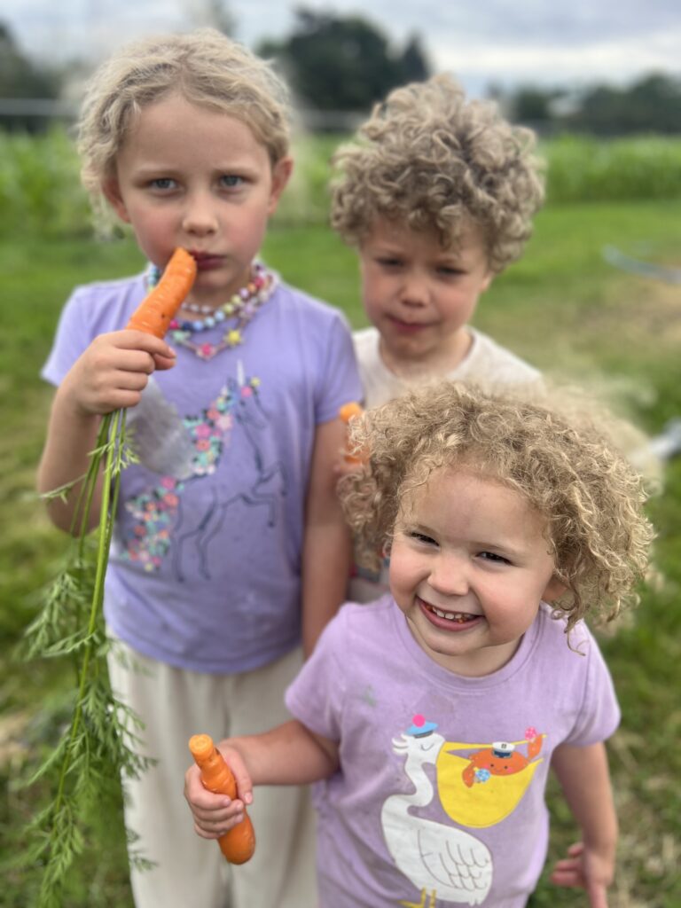Kids at garden 3