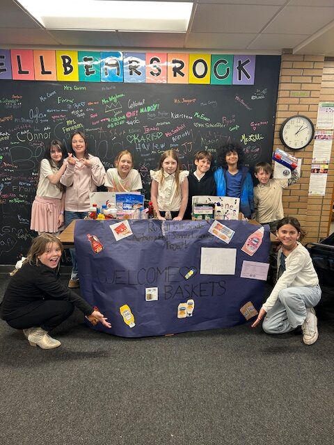 Welcome Baskets Russell Elementary